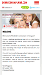Mobile Screenshot of debrecenimplant.com